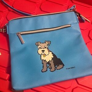 Marc Tetro dog purse with tags
